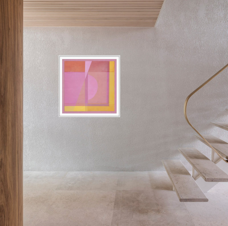 Suspended Chord in Rose Hues