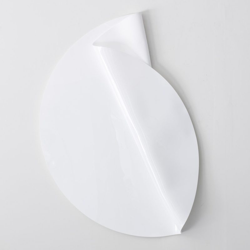 White Shiny Half Surface Fetish